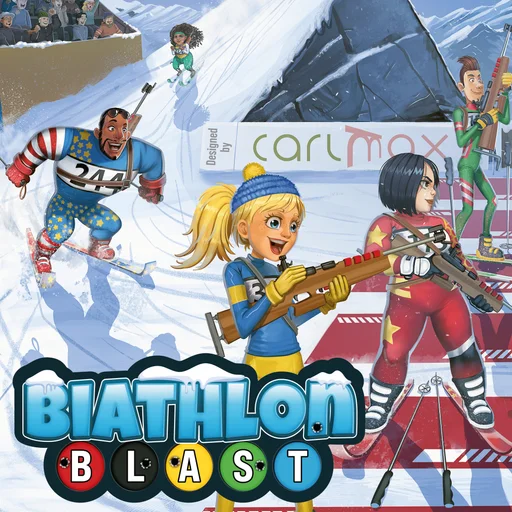 Board game, Biathlon Blast