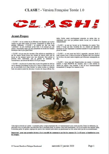 Board game, Clash!