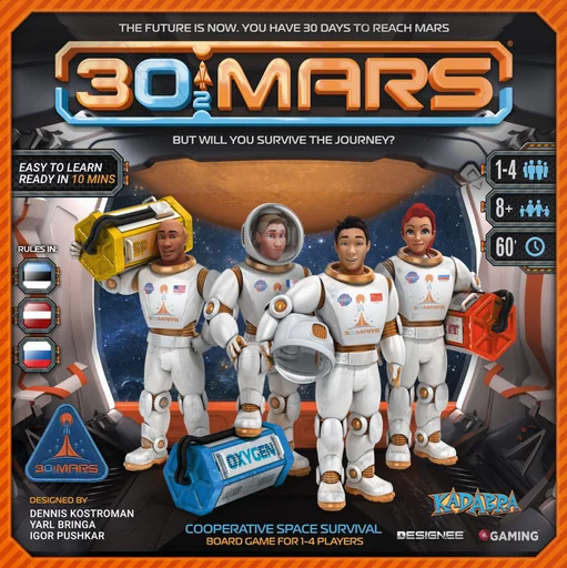 Board game, 30 to Mars