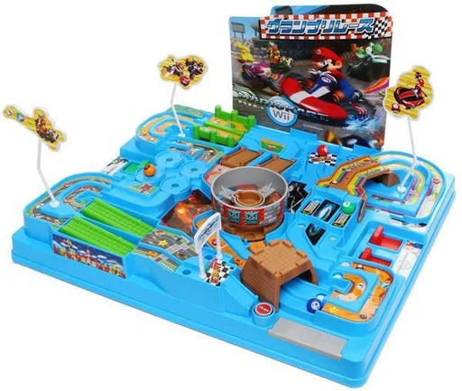 Board game, Mario Kart Wii Grand Prix Race Pinball