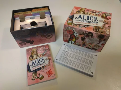 Board game, Alice in Wonderland: A Curious Collection of Puzzles