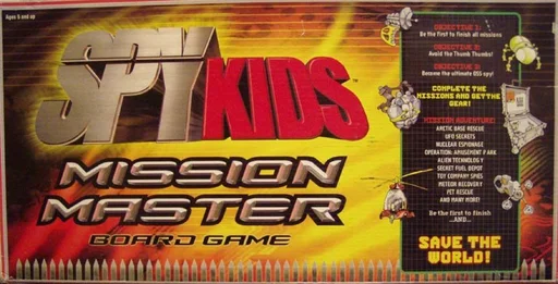 Board game, Spy Kids: Mission Master