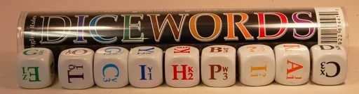 Board game, Dicewords