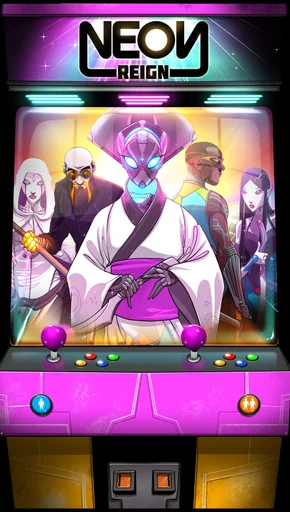 Board game, Neon Reign