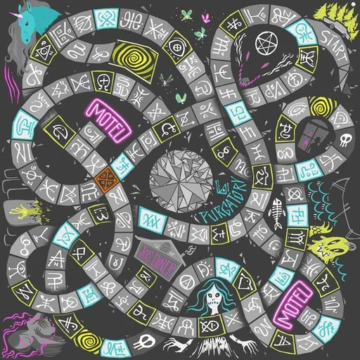 Board game, Salt & Burn