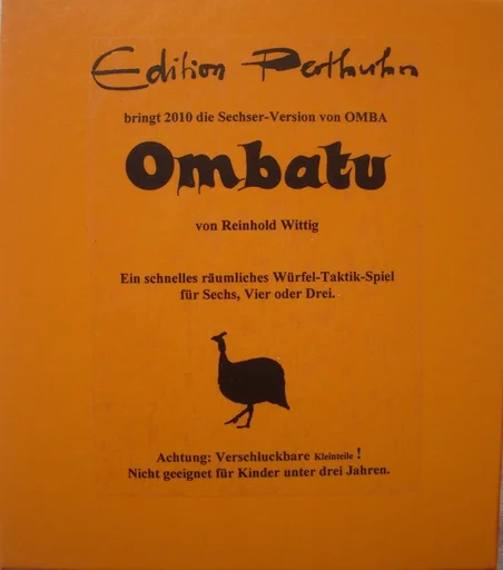 Board game, Ombatu