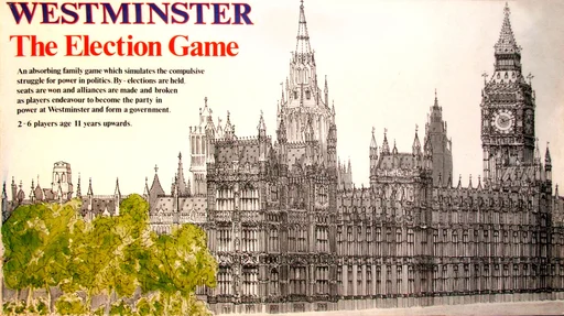 Board game, Westminster: The Election Game