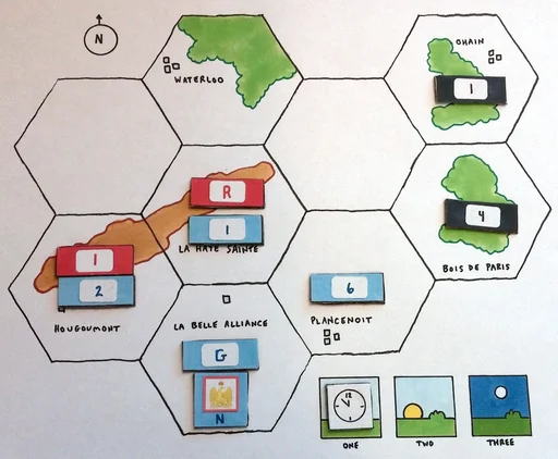 Board game, One-Minute Waterloo