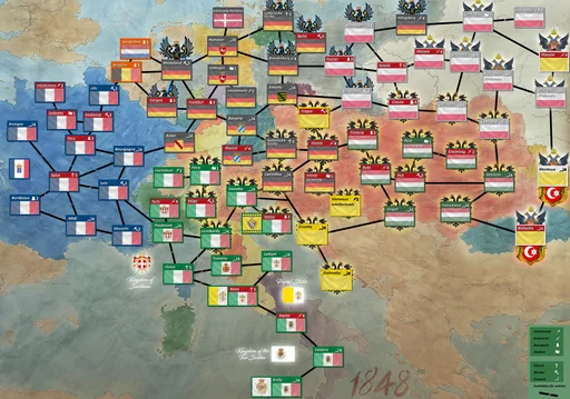 Board game, 1848: The Springtime of Nations