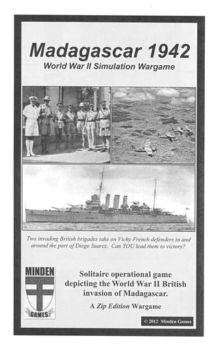 Board game, Madagascar 1942