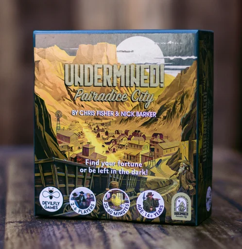 Board game, Undermined! Pairadice City