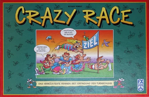Board game, Crazy Race