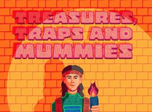 Board game, Treasures, Traps and Mummies