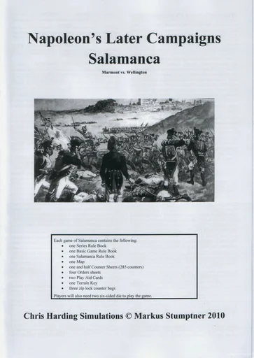 Board game, Salamanca: Marmont vs Wellington