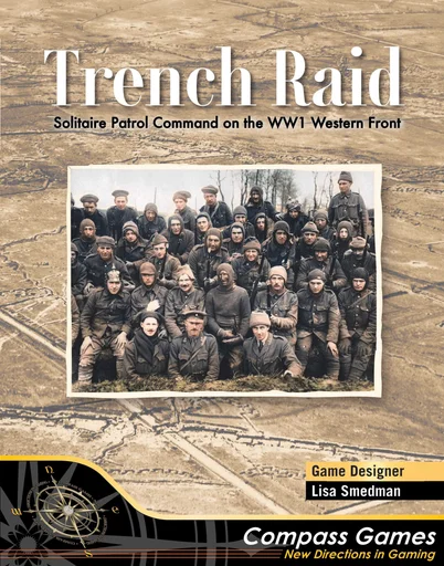 Board game, Trench Raid: Solitaire Patrol Command on the WW1 Western Front