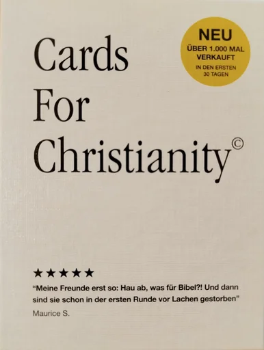 Board game, Cards For Christianity