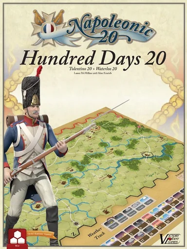 Board game, Hundred Days 20: Tolentino 20 + Waterloo 20