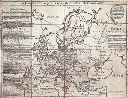 Board game, A Journey Through Europe