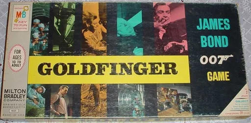 Board game, James Bond 007: Goldfinger
