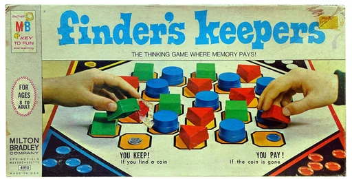 Board game, Finder's Keepers