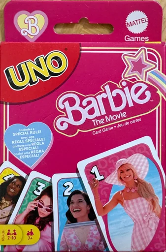 Board game, UNO: Barbie The Movie