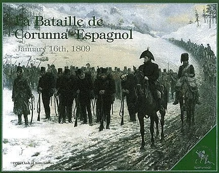 Board game, La Bataille de Corunna-Espagnol
