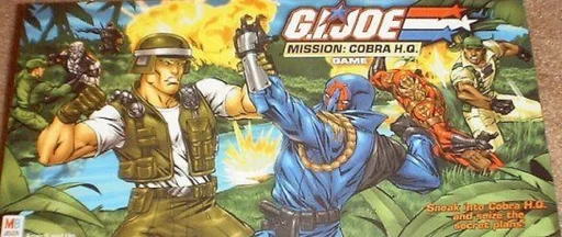 Board game, G.I. Joe Mission: Cobra H.Q. Game
