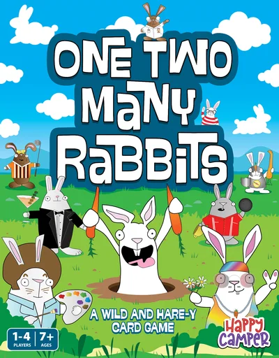 Board game, One Two Many Rabbits