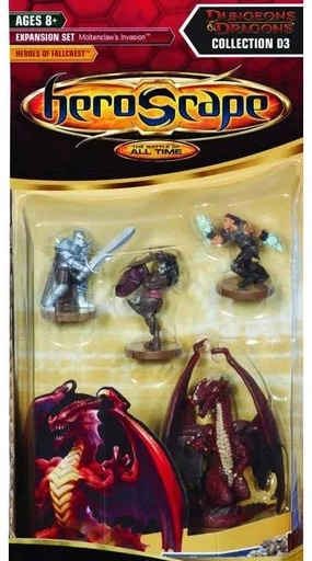 Heroscape: D3 Moltenclaw's Invasion – Heroes of Fallcrest Army Expansion