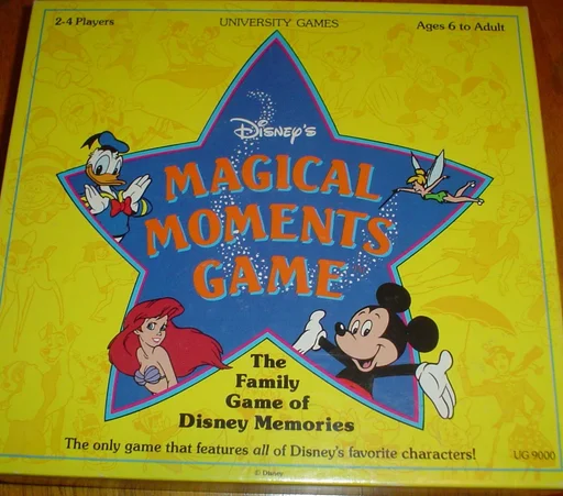Board game, Disney's Magical Moments Game