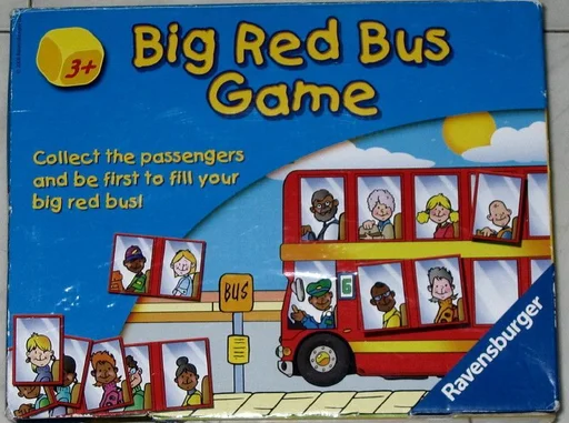 Board game, Big Red Bus Game