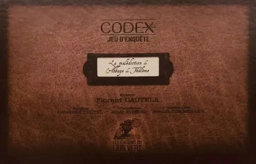Board game, Codex: La malédiction de l'Abbaye de Thélème