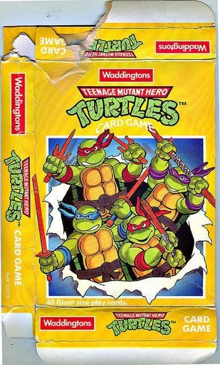 Board game, Teenage Mutant  Hero Turtles Card Game