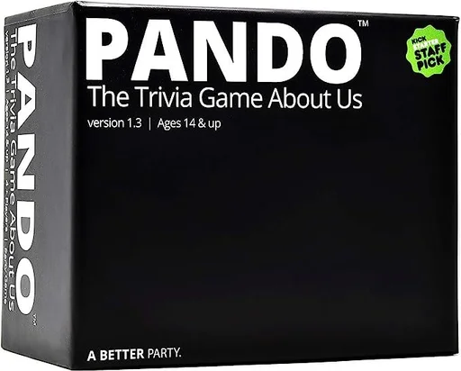 Board game, Pando: The Trivia Game About Us