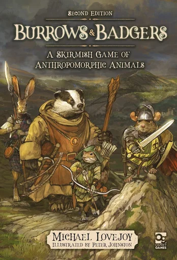 Board game, Burrows & Badgers: Second Edition – A Skirmish Game of Anthropomorphic Animals