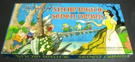 Board game, Snow White and the Seven Dwarfs