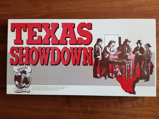 Board game, Texas Showdown