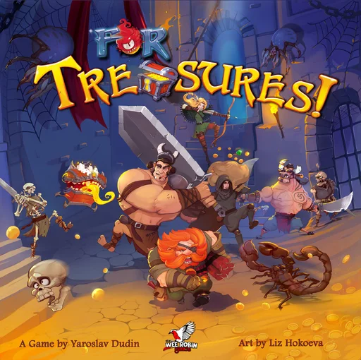 Board game, For Treasures!