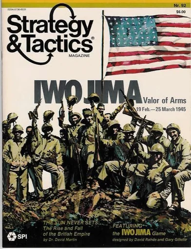 Board game, Iwo Jima: Valor of Arms, 19 Feb. – 25 March 1945