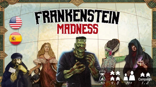 Board game, Frankenstein Madness