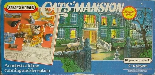 Board game, Cats' Mansion