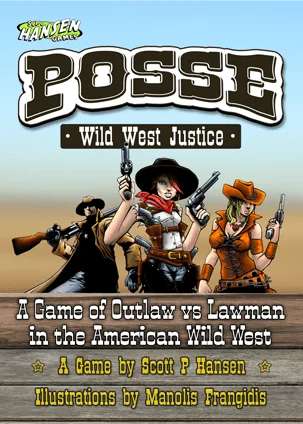 Board game, Posse: Wild West Justice