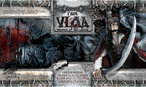 Board game, I Am Vlad: Prince of Wallachia