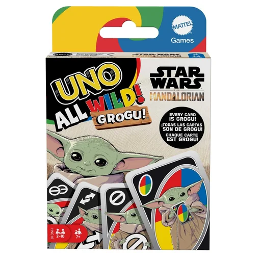 Board game, UNO: All Wild! Grogu!