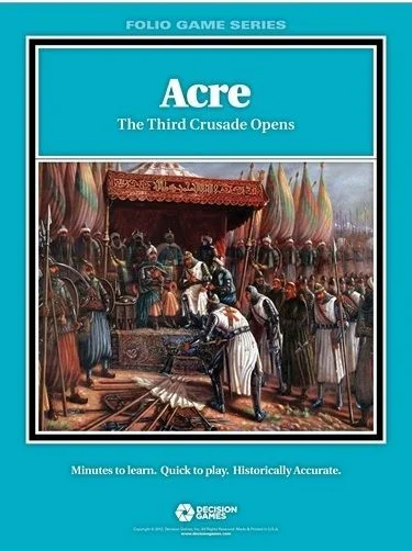 Board game, Acre: The Third Crusade Opens