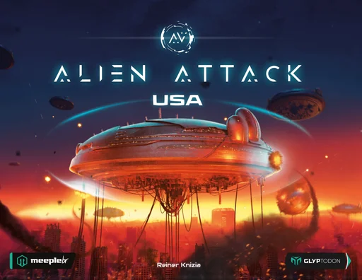 Board game, Alien Attack: USA