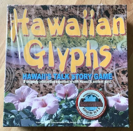 Board game, Hawaiian Glyphs