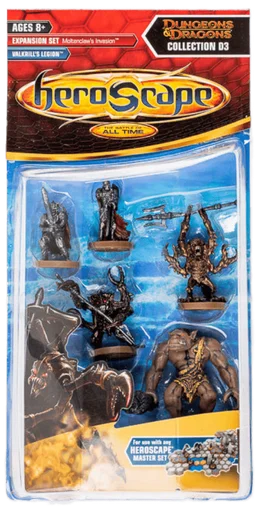 Heroscape: D3 Moltenclaw's Invasion – Valkrill's Legion Army Expansion