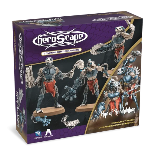 Heroscape: Upgraded Necrotech Reavers Common Army Expansion