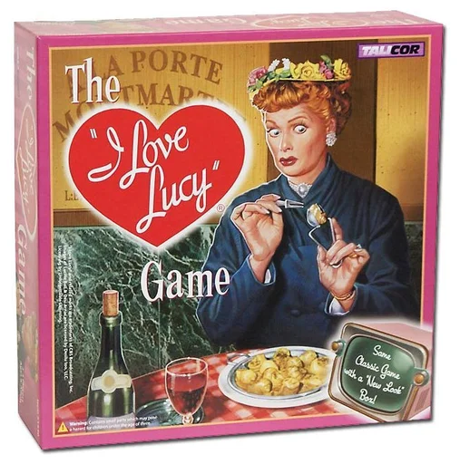 Board game, The "I Love Lucy" Game